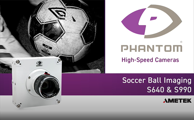 Phantom S640 & S990 人機介面高速攝影機拍攝與分析踢足球